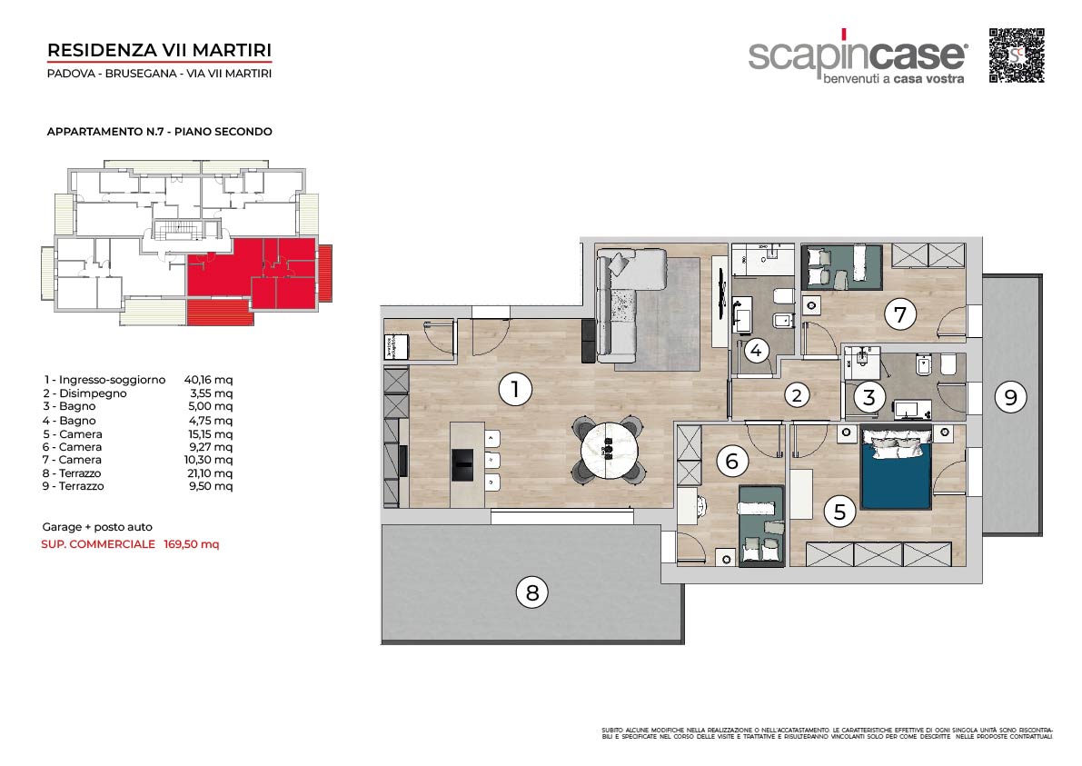 Planimetria Interno 7