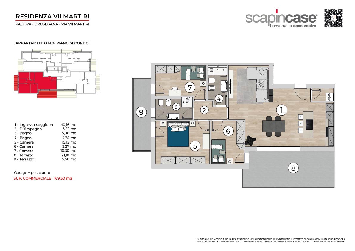 Planimetria Interno 8